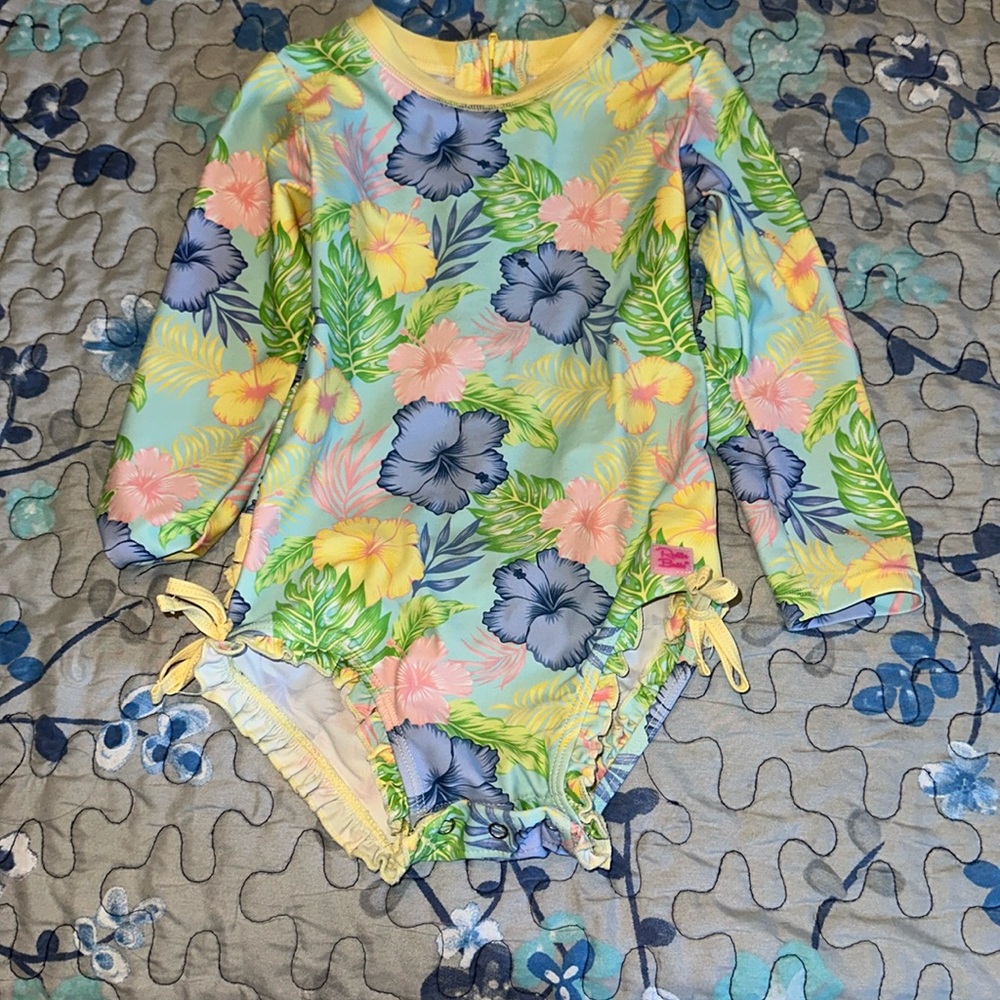 Floral Kids One Piece